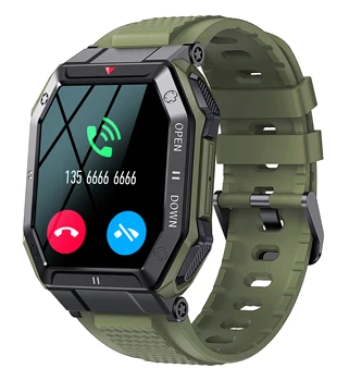 2023 Новые Мужские смарт-часы K55 с Bluetooth, умные часы для мужчин, монитор здоровья, водонепроницаемые часы для Android IOS с пользовательским циферблатом A