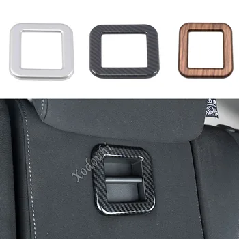 Декоративная отделка ABS Серебро/Карбоновое волокно Регулировка заднего сиденья Регулировка верхней рамы фонаря для Honda CRV CR-V 2017 2018 2019 2020 2021