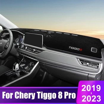 Для Chery Tiggo 8 Pro 2019 2020 2021 2022 2023 Tiggo8, солнцезащитный козырек на приборной панели автомобиля, коврик, подставки для инструментов, аксессуары