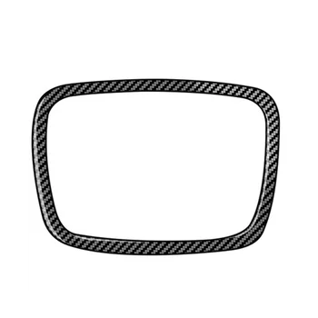 Для Prius 60 Серии 2020-2023 Черная отделка кольца рулевого колеса автомобиля из углеродного волокна Внутренняя отделка рамы крышки