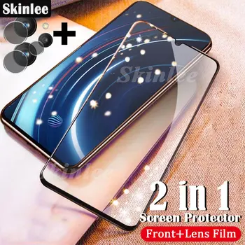 Защитная пленка Skinlee для OPPO Realme 10T Из полностью закаленного стекла 2 в 1 Для Realme 10 ProPlus Стеклянная Пленка