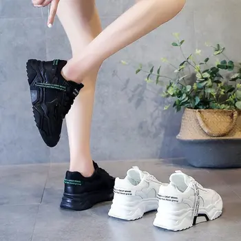 Модная женская обувь, кроссовки, высокие кроссовки на платформе, удобные дышащие Trend899
