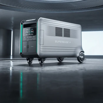 Портативный солнечный аварийный генератор LiFePO4 мощностью 4608 Втч для домашнего использования в фургонах