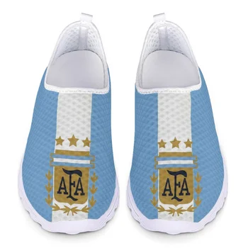 Флаг Аргентины, Оливковая Ветвь, Роскошные дизайнерские сетчатые кроссовки для взрослых, женская Дышащая Летняя обувь для прогулок, Уличная Популярная обувь на плоской подошве