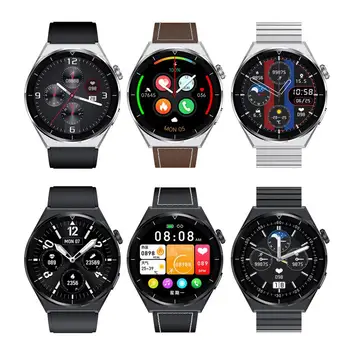 Цифровые часы Полезные IP68 Водонепроницаемые Полный сенсорный экран Bluetooth-совместимый Вызов Пульсометр NFC Спортивные наручные часы